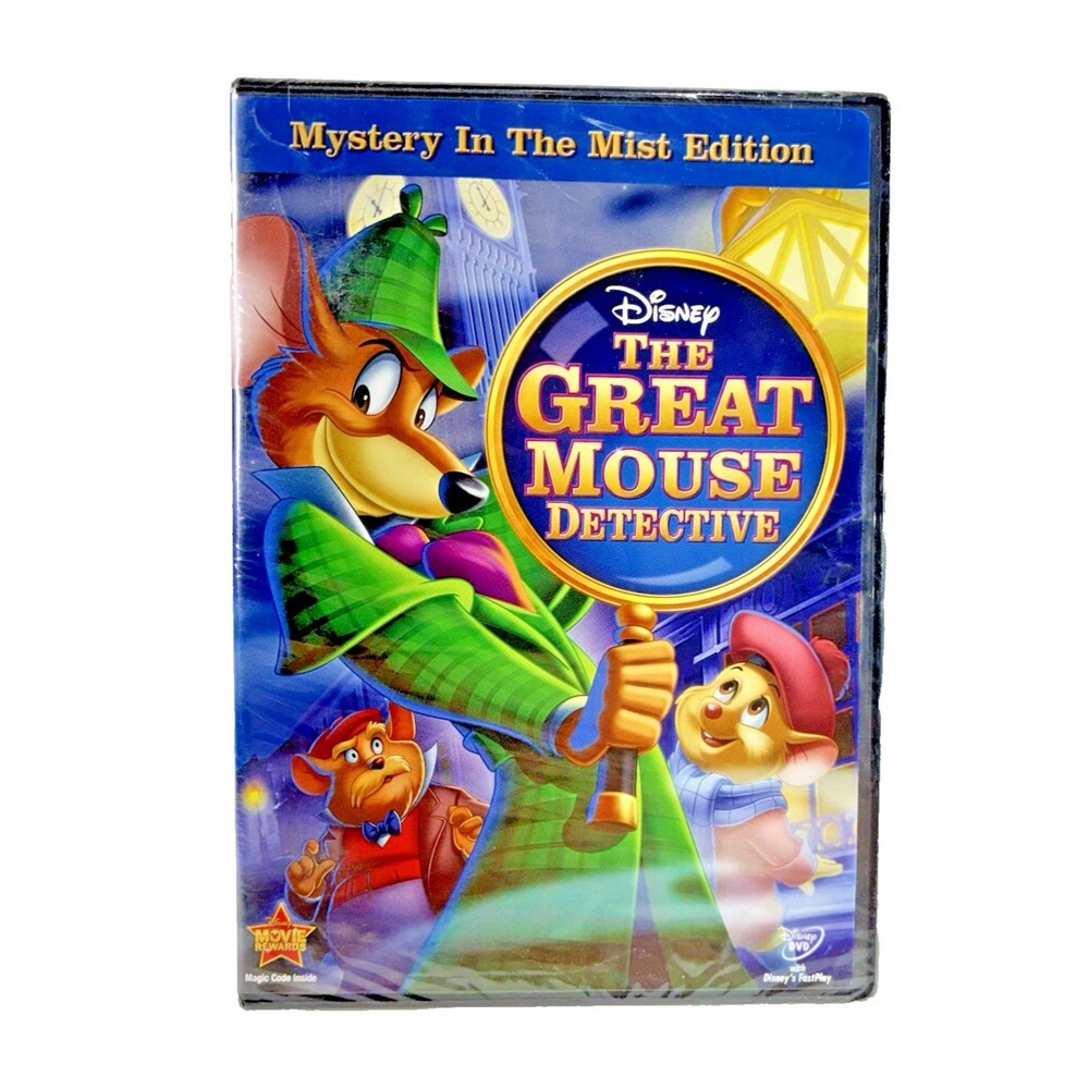 The Great Mouse Detective Mystery in the Mist Disney 2010 DVD New Factory Sealed